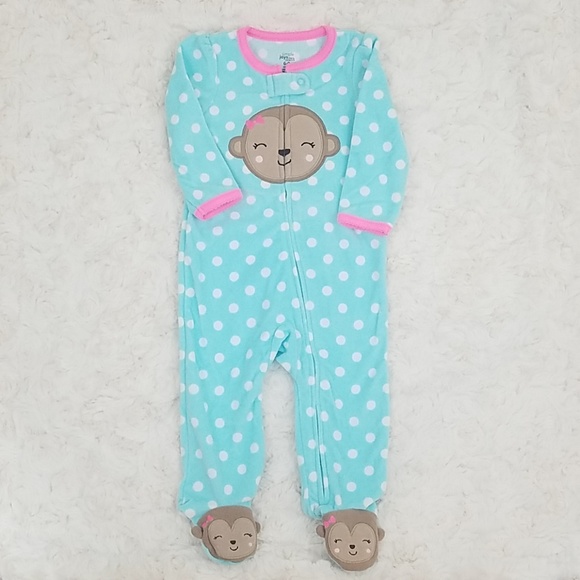 🐘SOLD🐘Carter's Pajama Set of 2 Size 6-9 Mths - Picture 2 of 5